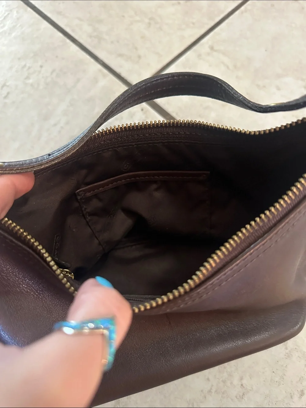 Coach‎ Vintage Legacy West Demi Pouch Bag 9844